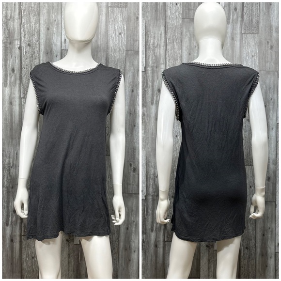 ⭐️All Saints Ita Chain Trimmed Tee [33] - Picture 1 of 7